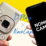 本物チェキ「instax mini LiPlay」とチェキ風アプリ「NOMO CAM」撮り比べ