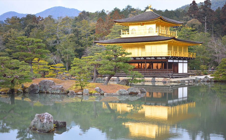 京都のおすすめ風景撮影スポット：金閣寺