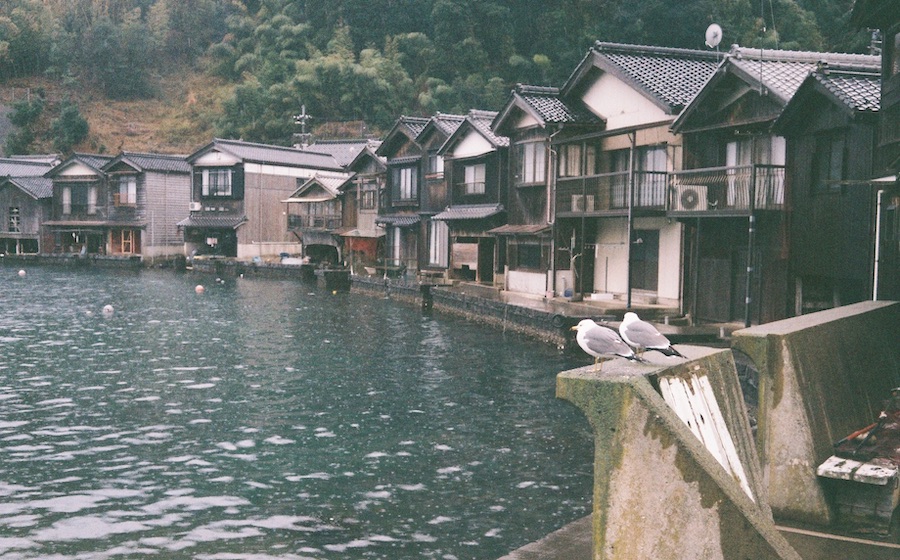 京都のおすすめ風景撮影スポット：伊根の舟屋